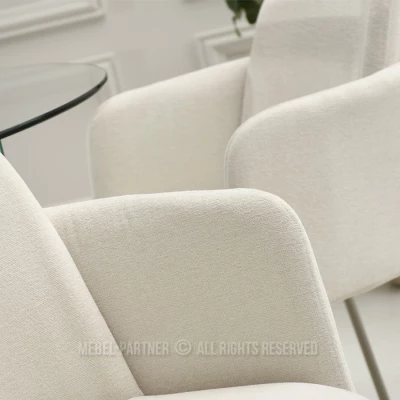 ISRA Polsterstuhl – Creme/Grau