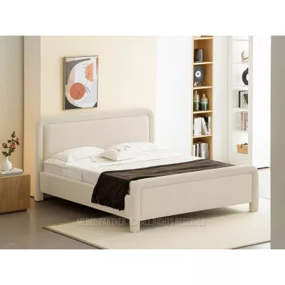 Polsterbett 160x200 JAKUBA - beige