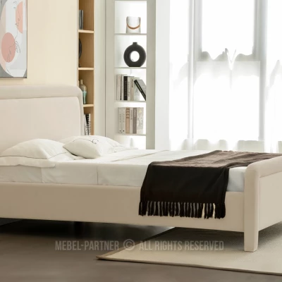 Polsterbett 160x200 JAKUBA - beige