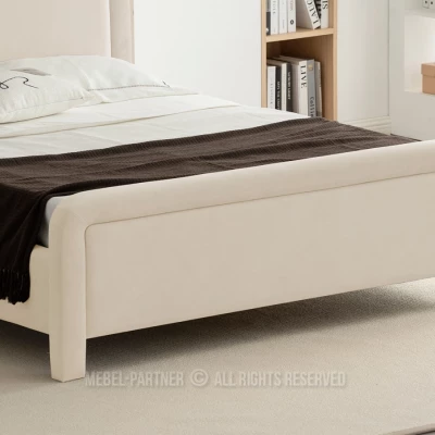 Polsterbett 160x200 JAKUBA - beige