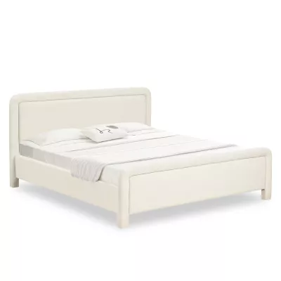 Polsterbett 180x200 JAKUBA - Creme