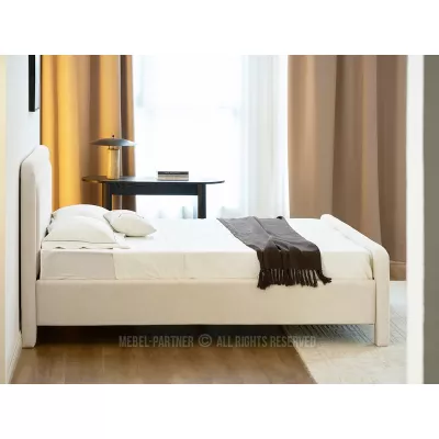 Polsterbett 180x200 JAKUBA - Creme