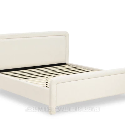 Polsterbett 180x200 JAKUBA - Creme