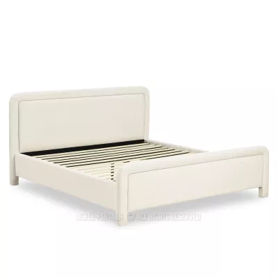 Polsterbett 180x200 JAKUBA - Creme