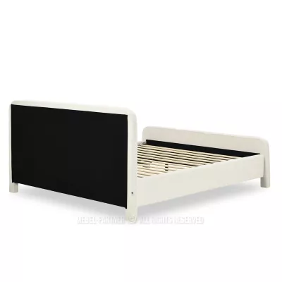 Polsterbett 180x200 JAKUBA - Creme