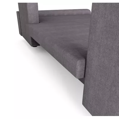 Modernes Ecksofa HORTENZIE – braun / hellbraun