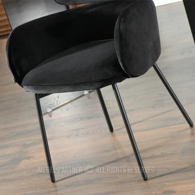Polstersessel CAPRICE - schwarz