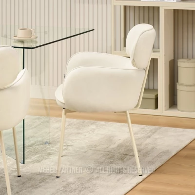 Polstersessel CAPRICE – Creme