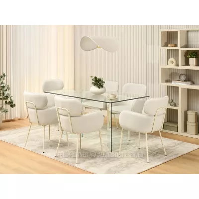Polstersessel CAPRICE – Creme