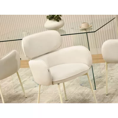 Polstersessel CAPRICE – Creme