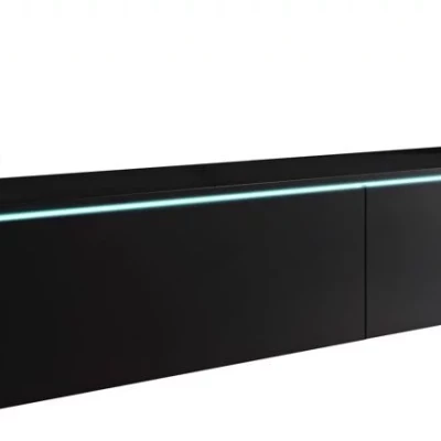 TV-Bank CERIEE 180 – schwarz graphit