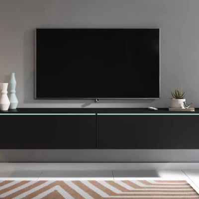 TV-Bank CERIEE 180 – schwarz graphit