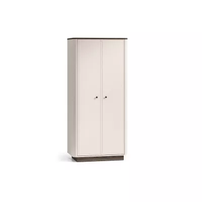 Kleiderschrank 92 cm ARLENA - Eiche / Kaschmir