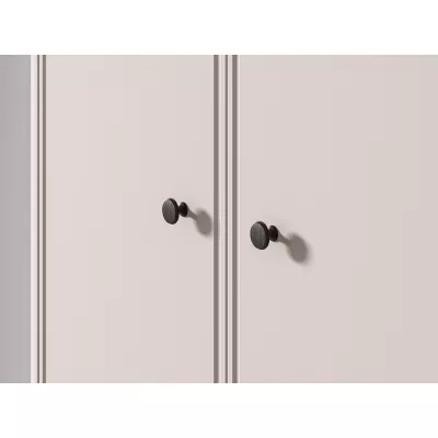 Kleiderschrank 92 cm ARLENA - Eiche / Kaschmir