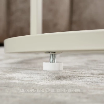 JACEK Couchtisch-Set – Beige/Creme