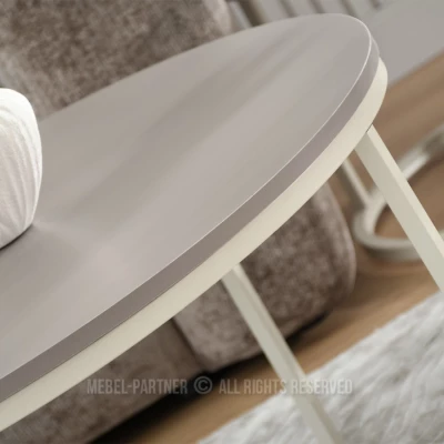 JACEK Couchtisch-Set – Beige/Creme