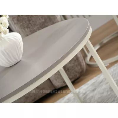 JACEK Couchtisch-Set – Beige/Creme