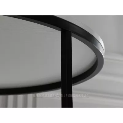 Couchtisch-Set JACEK – weiß/schwarz