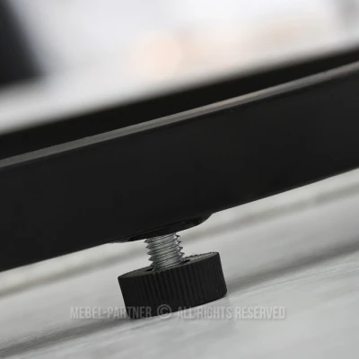 Couchtisch-Set JACEK – weiß/schwarz