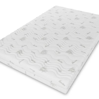 Schaumstoffmatratze mit Aloe-Vera-Bezug 120x200x10 STERLINK 1