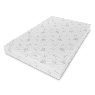 Schaumstoffmatratze mit Aloe-Vera-Bezug 160x200x10 STERLINK 1