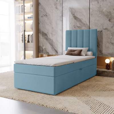 Hotel-Einzelbett 100x200 GRETNA - Hellblau