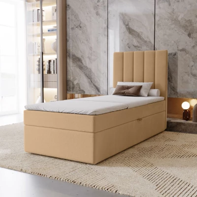 Hotel-Einzelbett 100x200 GRETNA – Warmbeige