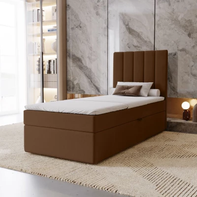 Hotel-Einzelbett 100x200 GRETNA - braun