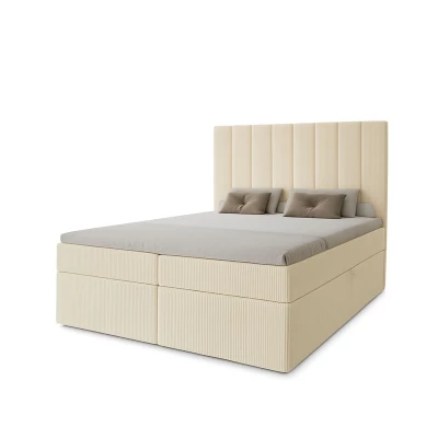 Hotel-Einzelbett 120x200 GRETNA - cremefarben