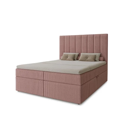 Hotel-Einzelbett 120x200 GRETNA - rosa