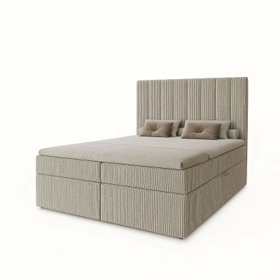 Hotel-Einzelbett 120x200 GRETNA - beige