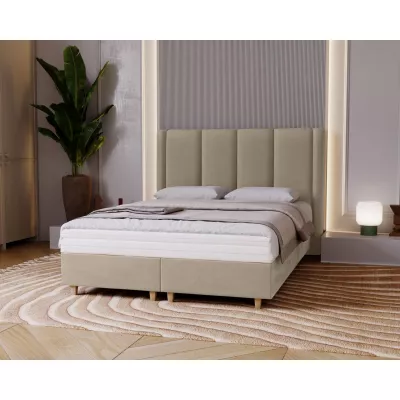 Gepolstertes Einzelbett 120x200 KENBRIDGE - Latte