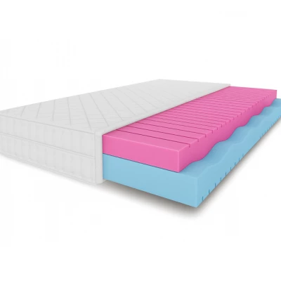 Massagematratze mit zwei Härtegraden 90x200x20 BUCKHALL