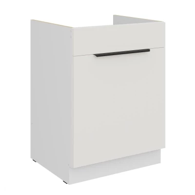 LUNARA Spülenunterschrank – Breite 60 cm, weiß