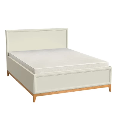 Doppelbett mit Stauraum 160x200 ELLENSBURG - Kaschmir