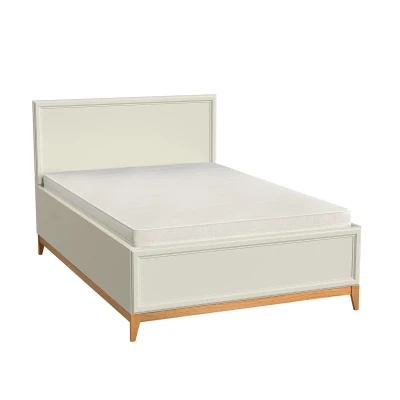 Doppelbett mit Stauraum 140x200 ELLENSBURG - Kaschmir