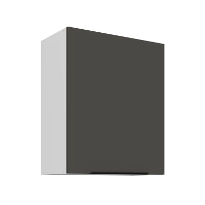 Oberschrank LUNARA – Breite 60 cm, Graphit/Weiß