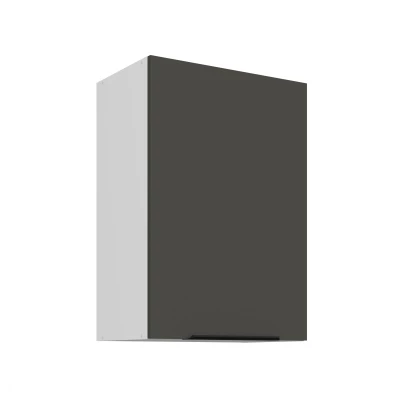 Oberschrank LUNARA – Breite 50 cm, Graphit/Weiß