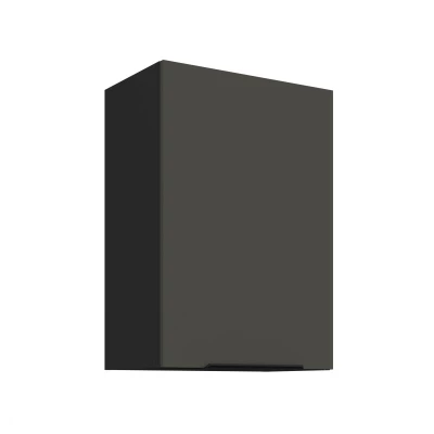 Oberschrank LUNARA – Breite 50 cm, Graphit/Schwarz