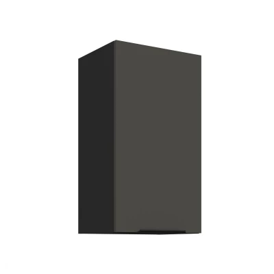 Oberschrank LUNARA – Breite 40 cm, Graphit/Schwarz