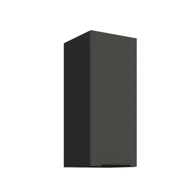 Oberschrank LUNARA – Breite 30 cm, Graphit/Schwarz