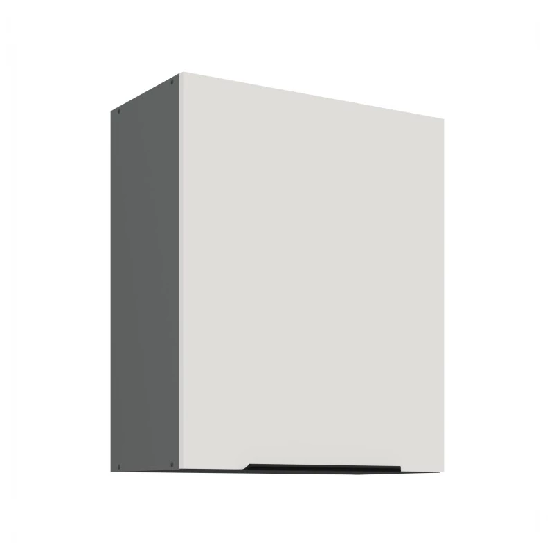Küchenoberschrank LUNARA – Breite 60 cm, weiß/anthrazit