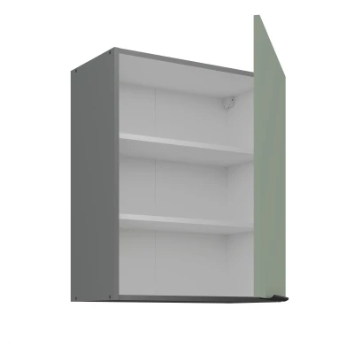Oberschrank LUNARA – Breite 60 cm, Grün/Anthrazit