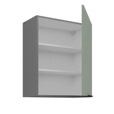 Oberschrank LUNARA – Breite 60 cm, Grün/Anthrazit