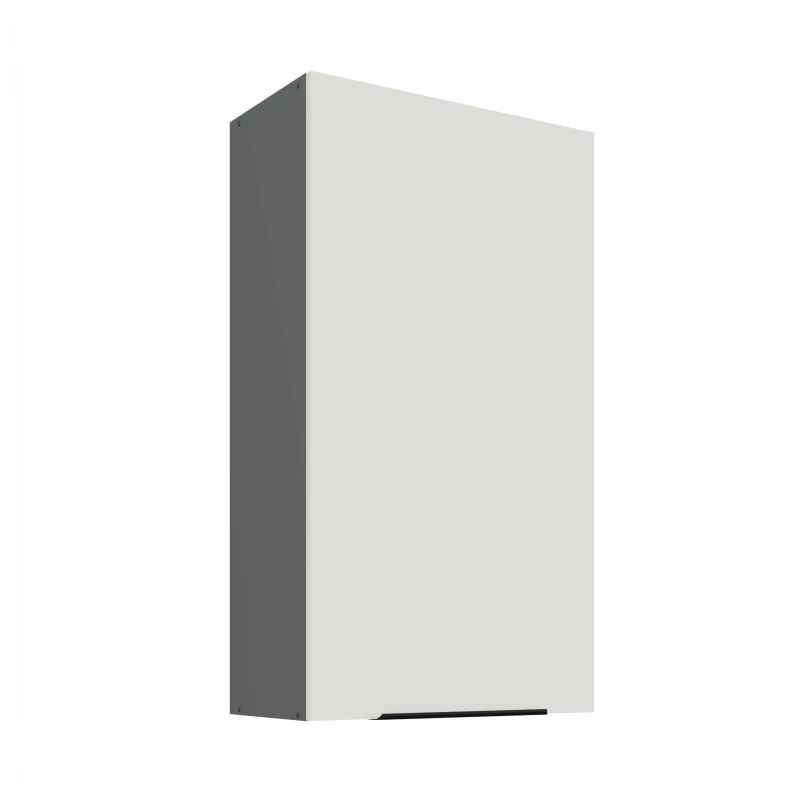 LUNARA Küchenoberschrank – Breite 60 cm, Weiß/Anthrazit