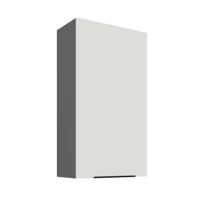 LUNARA Küchenoberschrank – Breite 60 cm, Weiß/Anthrazit