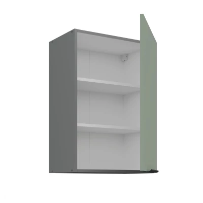 Oberschrank LUNARA – Breite 50 cm, Grün/Anthrazit