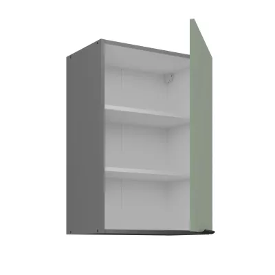 Oberschrank LUNARA – Breite 50 cm, Grün/Anthrazit