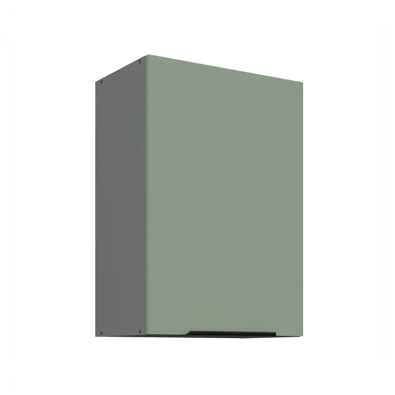 Oberschrank LUNARA – Breite 50 cm, Grün/Anthrazit