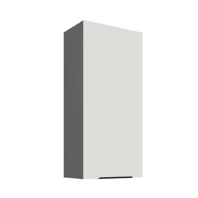Hochschrank LUNARA - Breite 50 cm, weiß/anthrazit